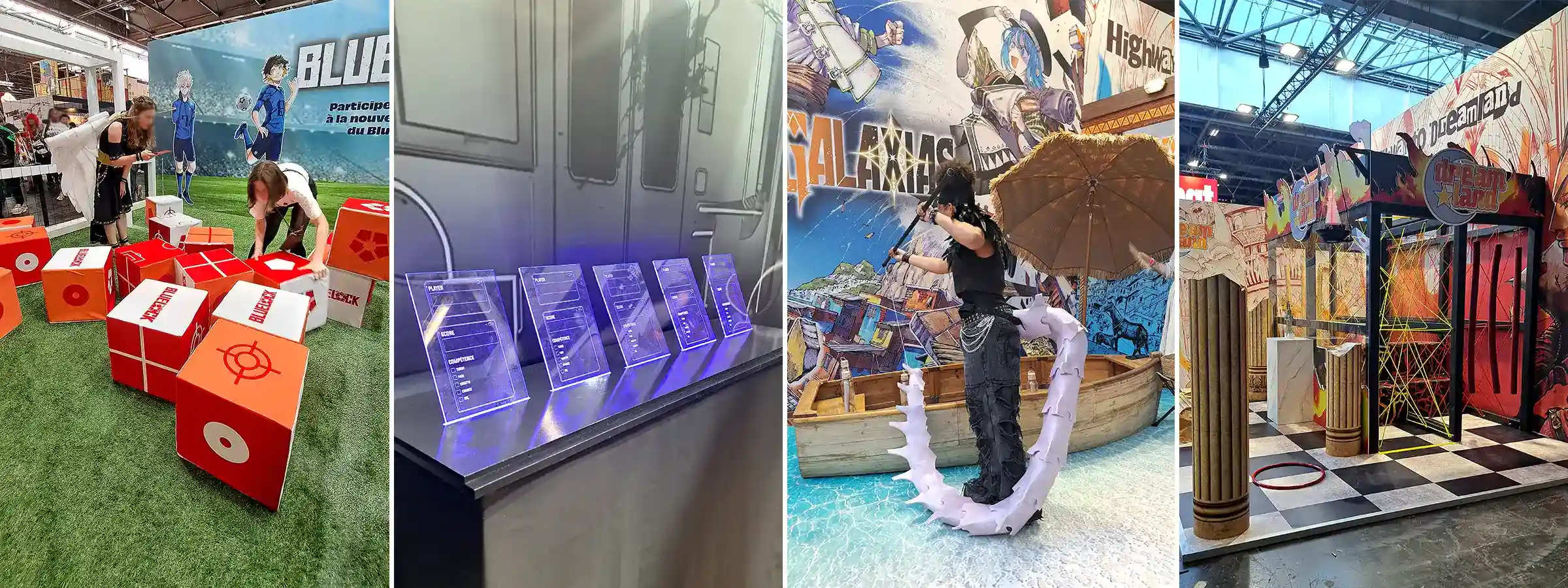Escape game Les Francs Limiers pour les éditions Pika à la Japan Expo, sur des licences manga