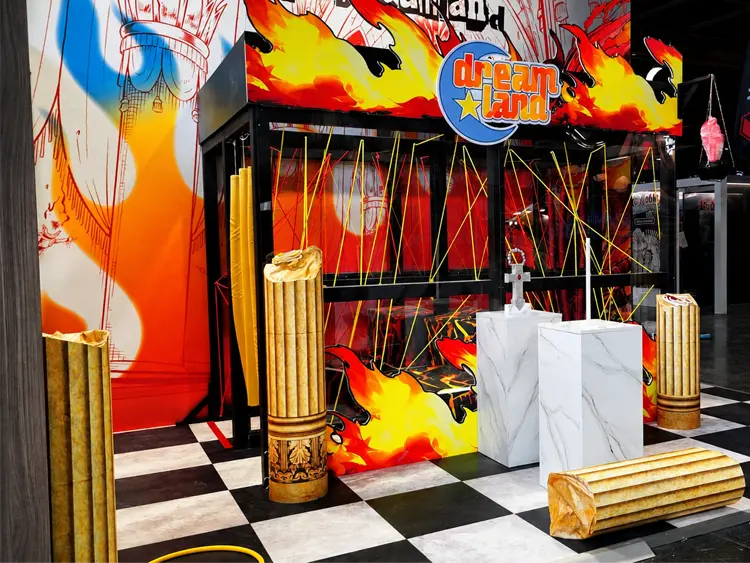 Action game Dreamland conçu par Les Francs Limiers pour les éditions Pika à la Japan Expo