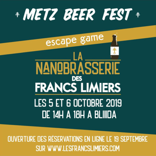 Escape game Metz Beer Fest nanobrasserie